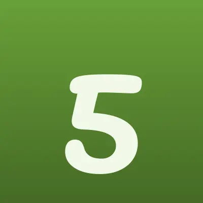 5Колесо, сеть шиномонтажных мастерских, лого-визитка
